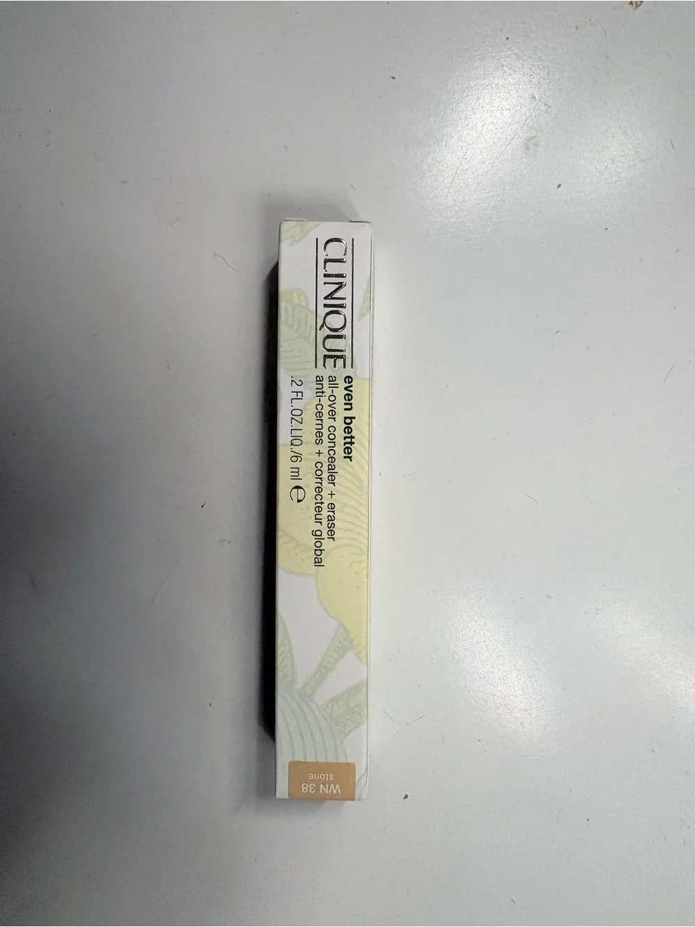 Clinique Even Better Concealer + Eraser — Warm Neutral 38 (Cream Tone)